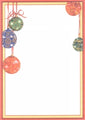 Paper Geo A4 Xmas 10'S & Dl Env 10'S Combo Hanging Ornaments