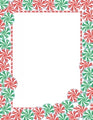 Paper Geo Xmas A4 Peppermint Candy Scented Pk15