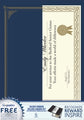 Paper Certificates Geo Gold Ribbon Deluxe Award Kit 6
