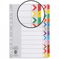 Divider Marbig A4 Board Financial Year Tab Reinforced