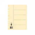 Marbig Dividers A4 5 Tab Manilla Buff 37750
