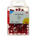 Push Pins Esselte Red Pk50