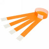 Wrist Bands Rexel Tyvek Fluoro Orange With Serial No Pk10