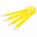 Wrist Bands W/Serial Number Rexel Pk100 Fluoro Yellow