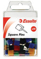 Drawing Pins Square Esselte Asst Pk40