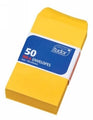 Envelope Seed Pocket Tudor No 6 135X80Mm Moist Seal Gold Bx500