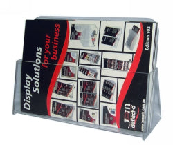 Deflect-O Brochure Holder A4 F/S Landscape 3Mm 77001L