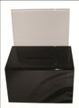 Ballot Box Deflect-O A4 L/Scape Lockable W/Header Smoke