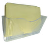 Deflect-O Docupocket Wall Pocket L/S Clear 63101