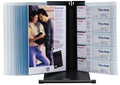 Visual Display System Esselte Black + 10 A4 Clear Panels