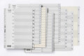 Dividers  Bantex A4 Pp Grey Jan-Dec
