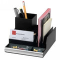 Organiser Desk Italplast  Workspace Range  Black/Silver