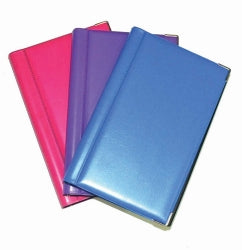 Address Book C/Land 140X115 Spiral Padded Cover Asst Col