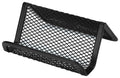Business Card Holder Esselte Metal Mesh Black
