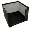 Memo Cube Holder Esselte Metal Mesh Black