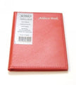 Address Book C/Land 125X95 Soho W/ Bound Pvc Cover  Red & Pink