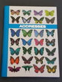 Address Book Ozcorp Multi Butterflies A5 Spiral