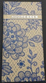 Address Book Ozcorp Blue Lace Slim