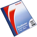 Binder Flexi Esselte A4 2R 20Mm W/Clear Cover Blue