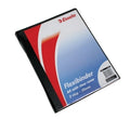 Binder Flexi Esselte A4 2R 20Mm W/Clear Cover Black
