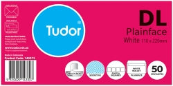Envelope Tudor Dl S/Seal Pk50