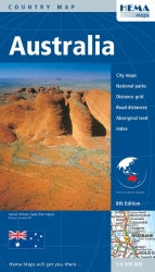 Map Hema Australia Large 11Th Ed