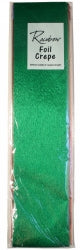 Crepe Paper Foil Asst (Gld,Sil,Red,Grn,Blu, Pink) Pk6