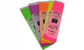 Crepe Rainbow Paper Fluro Asstd ( Grn/Yel/Org/ Hot Pink/Lilac ) Pk5