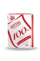 Cards Playing Queens Slipper 100% Plastic