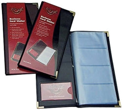 Business Card Binder Waterville Black 96 Names W70-96