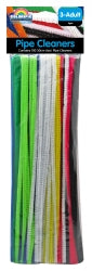 Pipe Cleaners Colorific Chenille Asst Col Pk100