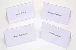 Name Plate Rexel Clear Plastic Stand Sml