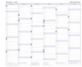 Dayplanner Refill Debden Dated Monthly Planner Dk1400
