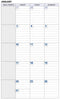Planner Refill Debden Month/Tabs  Dk1310