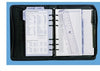 Organiser Debden Dayplanner Personal Snap Closure Pu Black