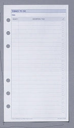 Dayplanner Refill Debden Things To Do Pr2006