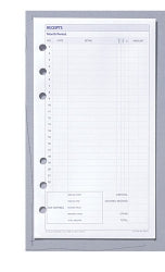 Dayplanner Refill Debden Receipt Envs Pr2017