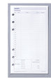 Dayplanner Refill Debden Receipt Envs Dk1017