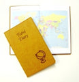 Travel Book C/Land 210X135 Soft Tan Vivella Cover 160P