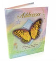 Address Book C/Land 190X130Mm Magic Butterfly