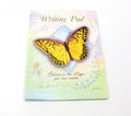 Writing Pad C/Land A5 30 Leaf Magic Butterfly