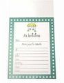 Pad Invitation C/Land 194X143Mm Baby Celebration