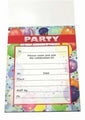 Pad Invitation C/Land 194X143Mm Boys Birthday