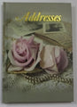 Address Book C/Land Case Bound 190X130 Pearl Design