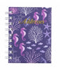 Address Book C/Land Spiral 130X100 Seahorse Design