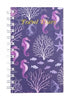 Travel Diary C/Land Spiral Seahorse Design