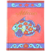 Address Book C/Land 130X100Mm Casebound Mosaic Fish Design 72Lf