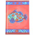 Notebook C/Land A6 Casebound Ruled Mosaic Fish Design 100 Shts