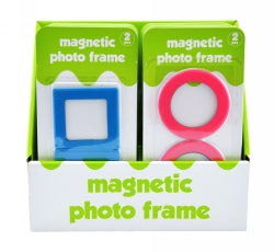 Photo Frames Display Bantex Magnetic Square Or Round Pk2