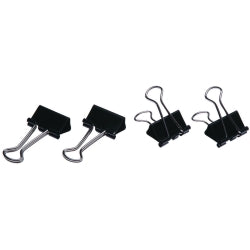 Foldback Clips Esselte #1 19mm Box of 12